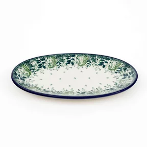 Półmisek 301 22/13cm <br> 2206X Zielone paprocie